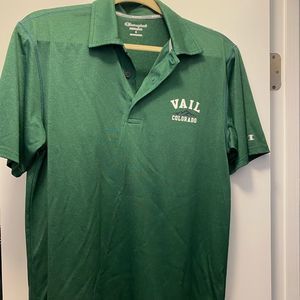 Champion Forest Green Vail Colorado Polo Shirt